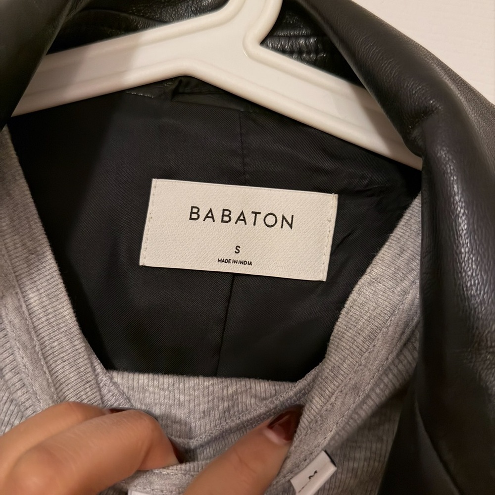 Babaton Black and Gray Jacket